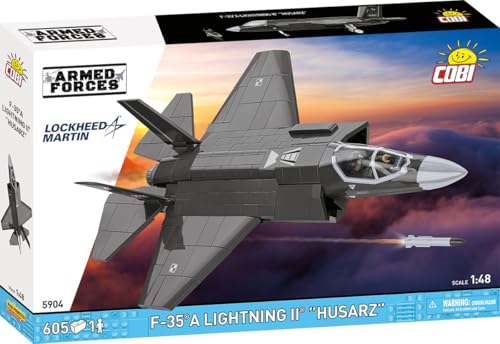 COBI Armed Forces F35A Lightning II HUSARZ Building Set 605 Pieces - Image 5