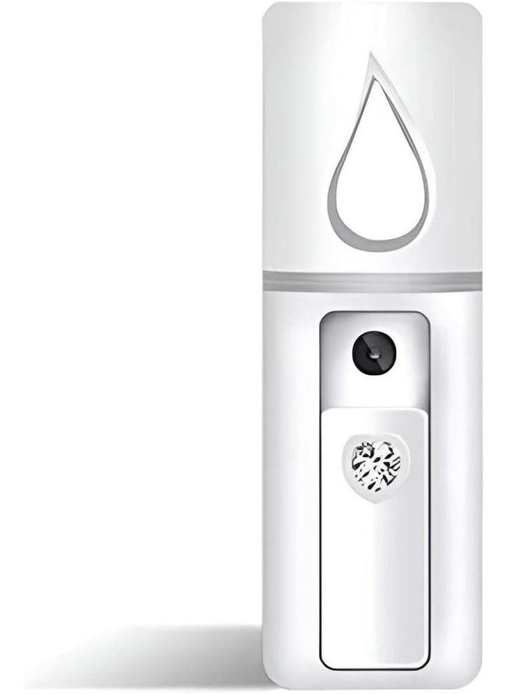 جهاز بخار الوجه القابل لإعادة الشحن ورذاذ مرطب، أداة تجميل محمولة مع مرآة لسهولة الاستخدام وتعزيز ترطيب البشرة - Image 4