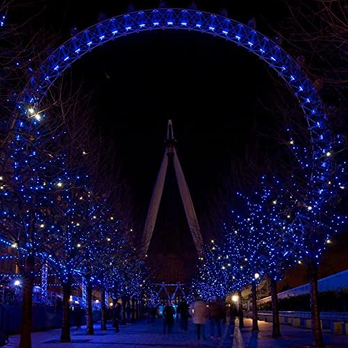 Gesto Blue Led Serial String Lights – Waterproof Copper Wire Fairy Lights for Home Decoration |360 ° Pixel Light for Diwali Decoration,Lights for Balcony Outdoor,Christmas – (20 Meter | Pack of 1) - Image 3