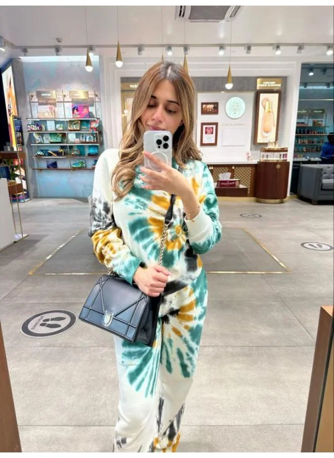 نسيسير Tie-Dye Terry Jogger Set