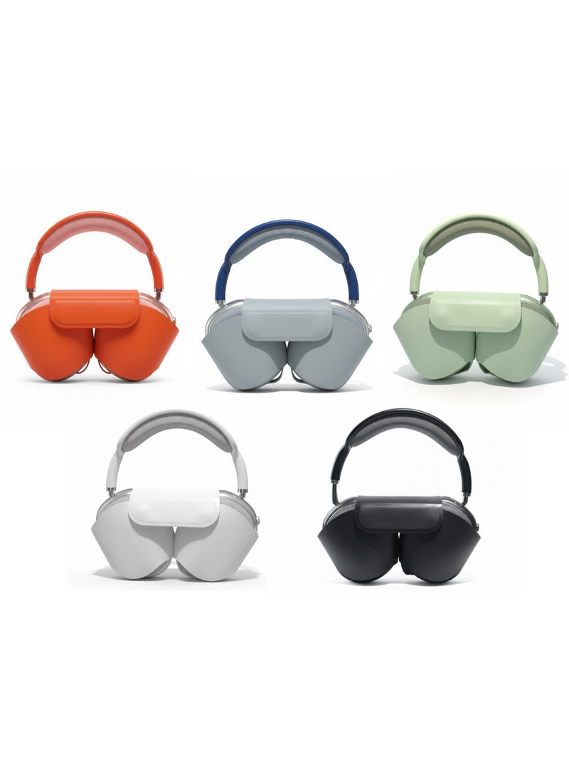 new generation of p9 Wireless Bluetooth Headphone - Over Ear Stereo Music Headset with Memory Card Support, Gaming Headphones with Built-in Microphone for Laptop, Mobile Phone, PC - White - Image 2