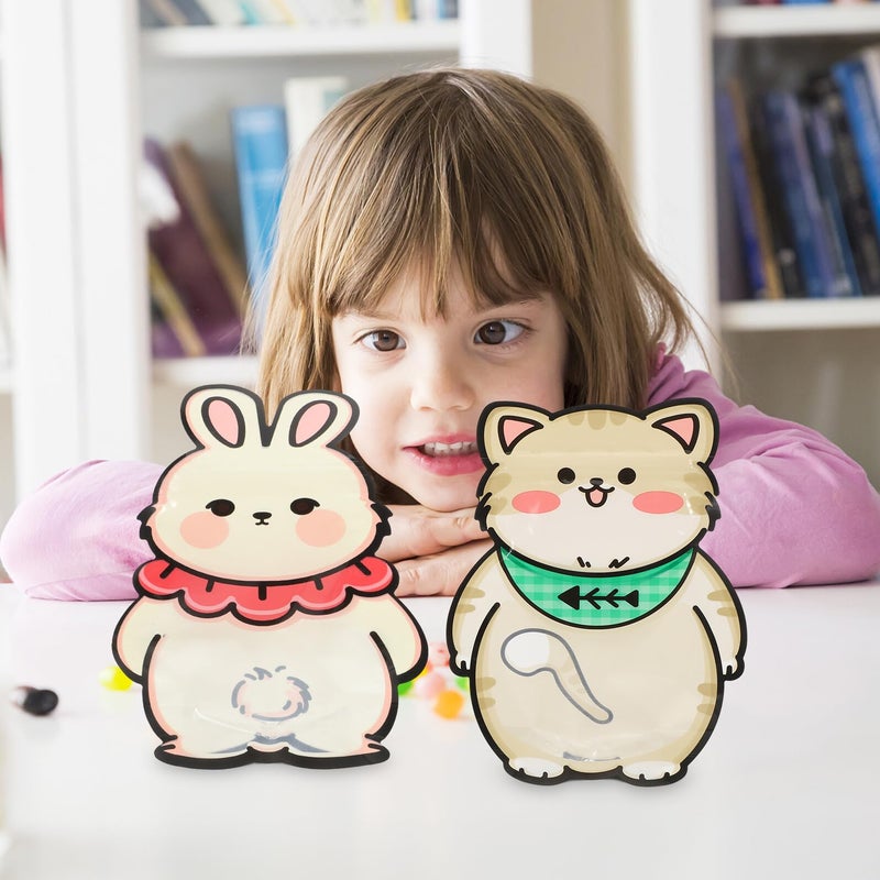 Cute Animal Astronaut Resealable Candy Bags 50pcs Bulk Party Favor Treat Storage - Image 5
