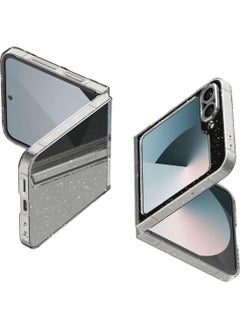 Spigen Air Skin Glitter Samsung Galaxy Z Flip 6 Case Cover (2024) - Crystal Quartz  - Image 1