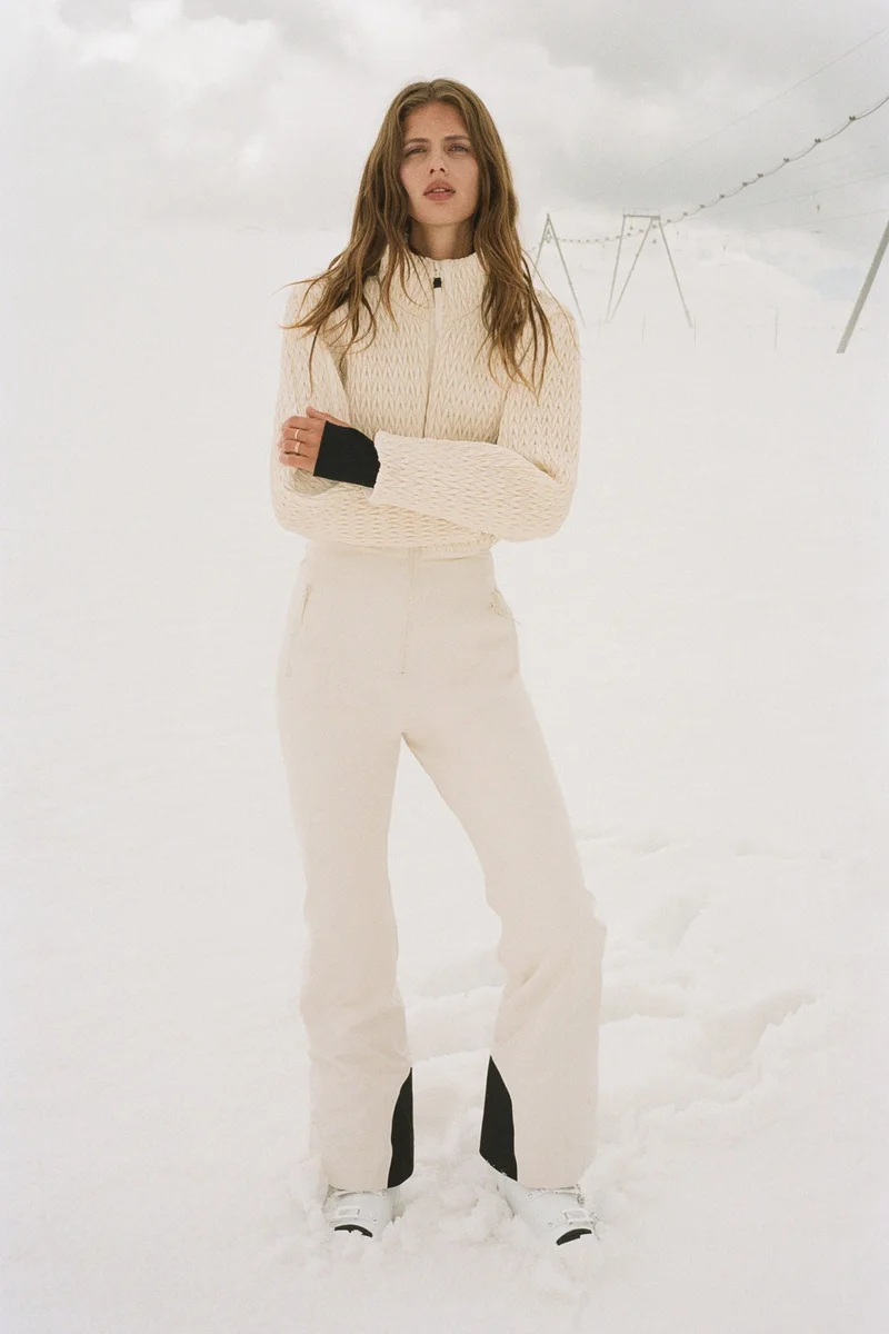 اتش اند ام طقم تزلج شامل من نسيج ثيرمو موف