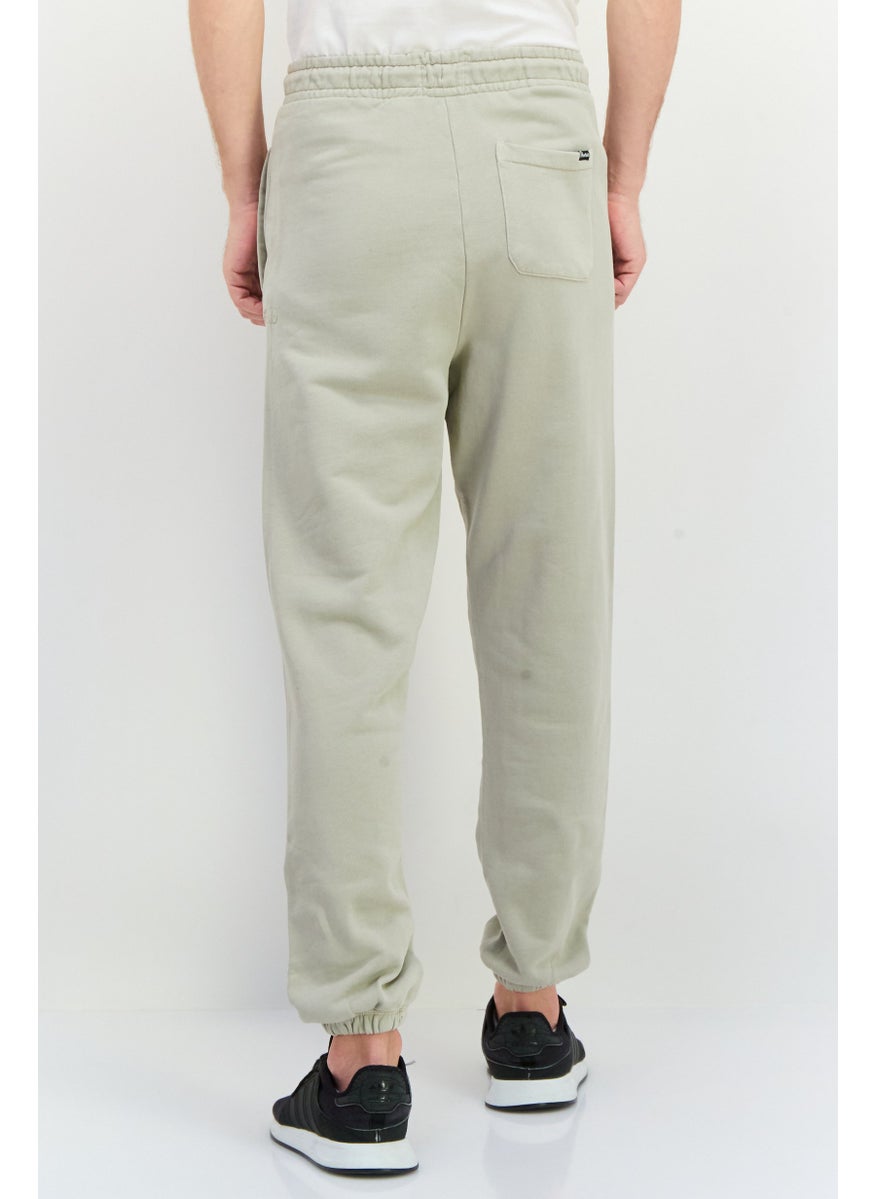 Penfield Men Regular Fit Drawstring Brand Logo Jogger Pants, Silver Grey  - Image 4