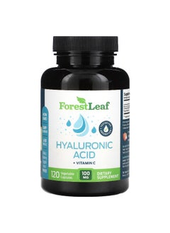 ForestLeaf Forest Leaf, Hyaluronic Acid, 100 mg, 120 Vegetable Capsules  - Image 1