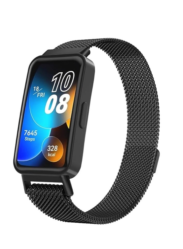 Strap For Honor Band 10 / Huawei Band 10 Smart Stainless Steel Wristband Bracelet For Huawei Band 10 Replacement Wristband Bracelet. - Image 1