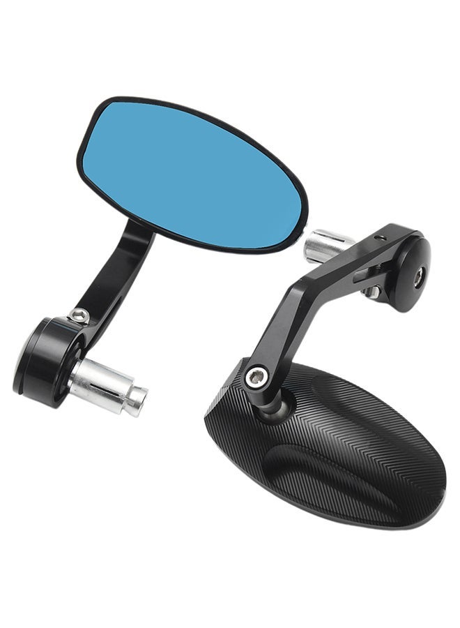 NIBEMINENT 2-Piece Motorcycle Rear View Side Mirror Set  - Image 2