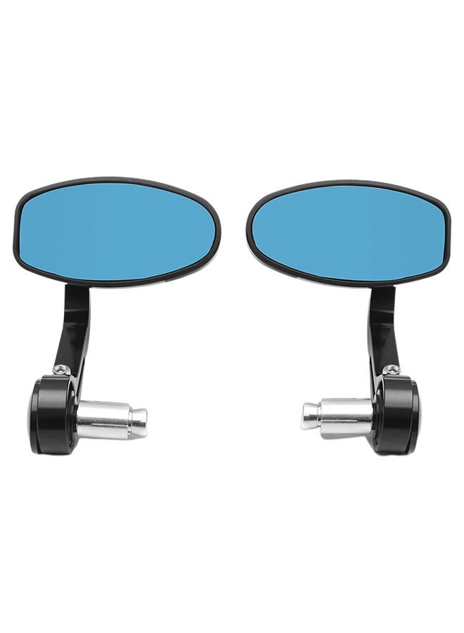 NIBEMINENT 2-Piece Motorcycle Rear View Side Mirror Set  - Image 1
