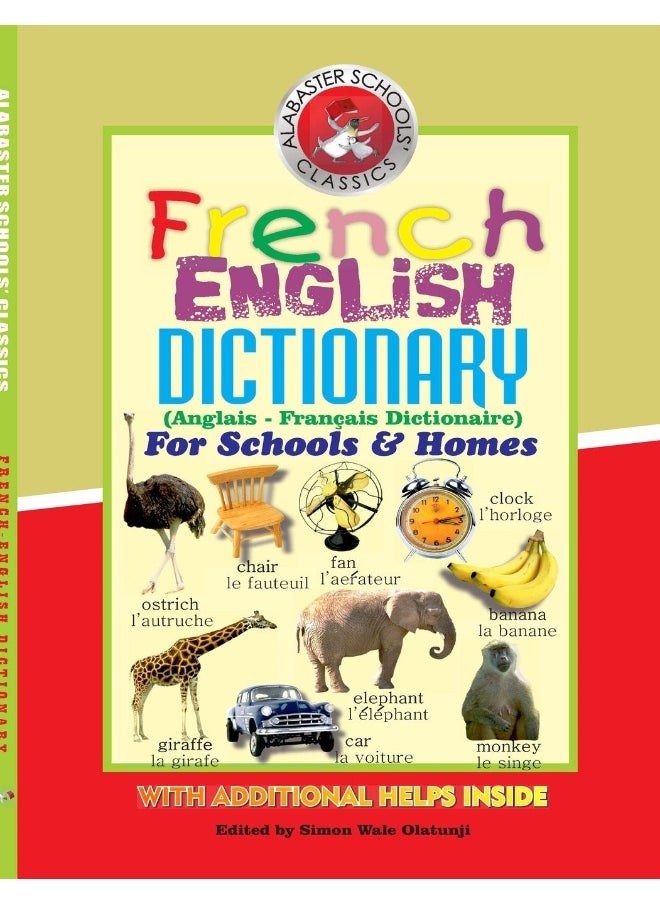 French English Dictionary (Anglais - Français Dictionaire) for Schools and Homes Vol. 1 (A-O)  - Image 1