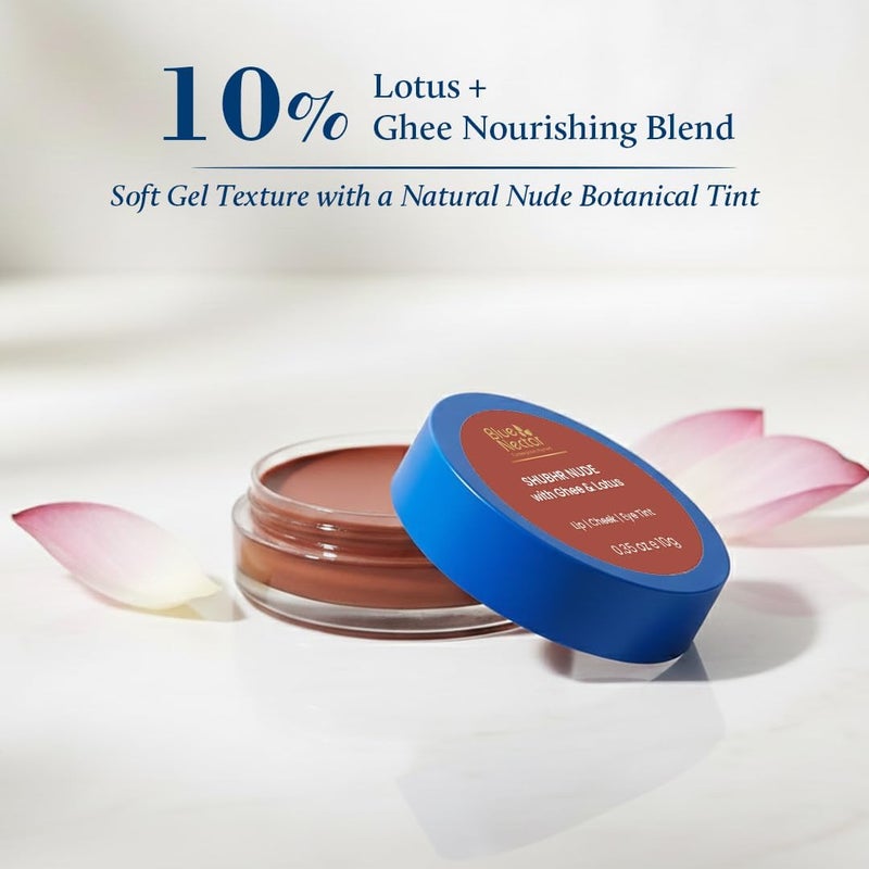 Lip Tint Stain for Sheer Nude Tinted Lips | Hydrating Lip Tint, Color Infused, with Shea Butter for Natural Looking Finish (10g) - Image 2