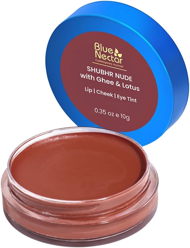 Lip Tint Stain for Sheer Nude Tinted Lips | Hydrating Lip Tint, Color Infused, with Shea Butter for Natural Looking Finish (10g) - Image 1