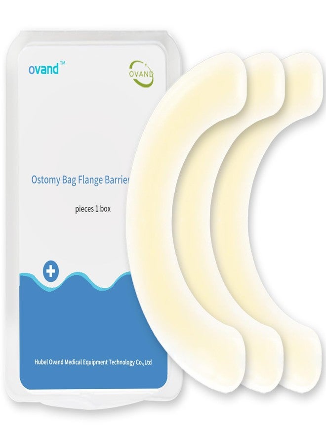 ovand شرائط أوفاند الحاجزة للفغرة، شرائط حاجزية جلدية من مادة الهيدروكولويد، شرائط حاجزية مرنة ذات التصاق قوي وتصميم مانع للتسرب للعناية بالفغرة القولونية والفغرة اللفائفية (30) - Image 1