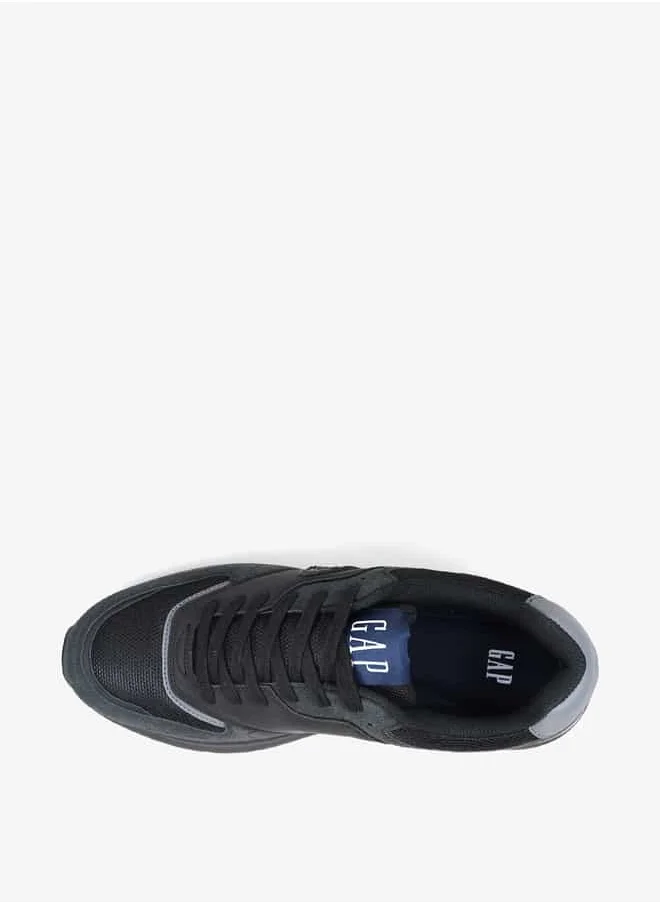 GAP Men's Panelled Running Shoes with Lace-Up Closure - Columbus Runner Low M