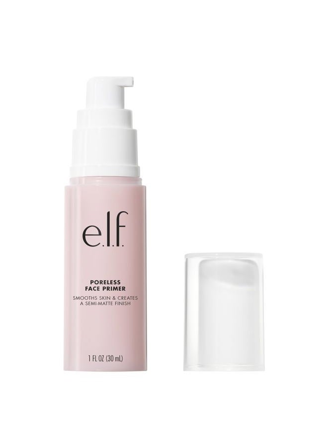 elf برايمر الوجه الخالي من المسام - كبير، ناعم، مثالي للبشرة، خفيف الوزن، يدوم طويلاً، يمتص بسرعة، ينعم، يحضر، يخلق قاعدة خالية من العيوب، مدعوم بزيت شجرة الشاي والفيتامينات A و E، 1.01 أونصة سائلة - Image 5