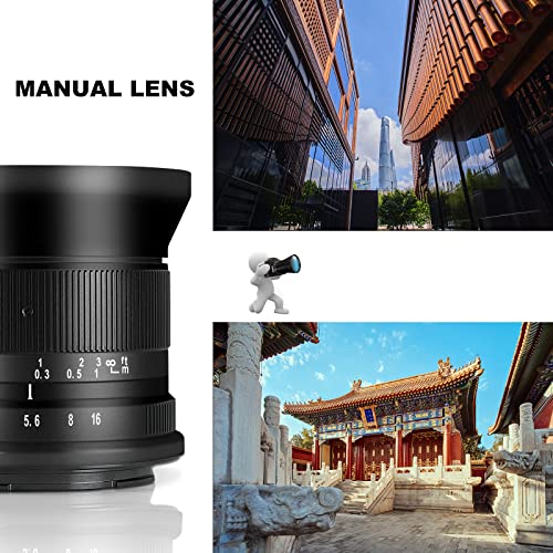 7Artisans 12mm F2.8 Mark Ⅱ Ultra Wide Angle APS-C Manual Focus Prime lens compatible for Olympus and Panasonic MFT M4/3 Mount Mirrorless Cameras - Image 5