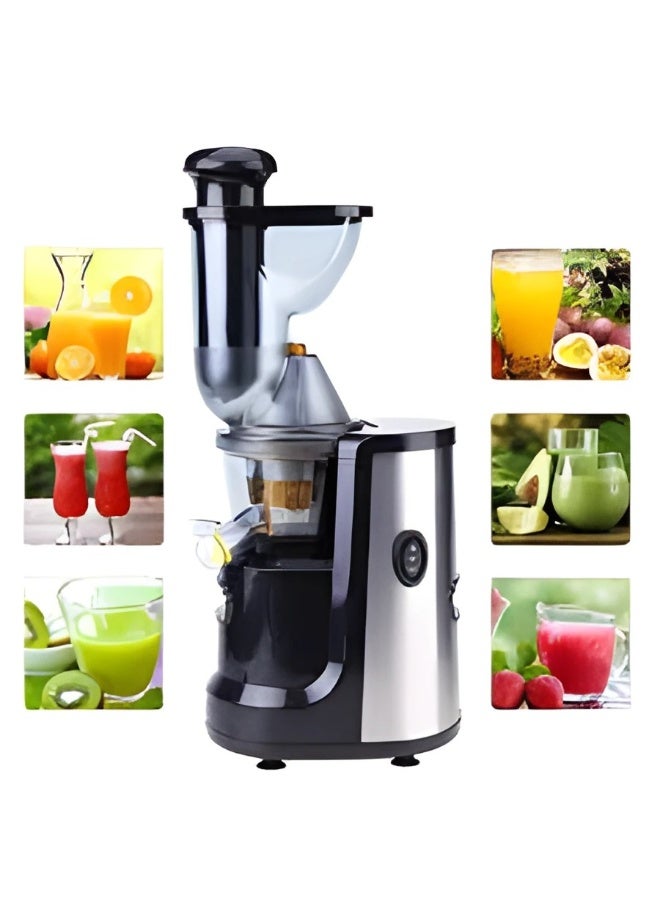 Seven Eighteen عصارة باردة بطيئة المضغ - عصارة فواكه وخضراوات عالية الإنتاجية لعصير طازج غني بالعناصر الغذائية - هادئة وفعالة وسهلة التنظيف - الأفضل لحياة صحية - Image 1