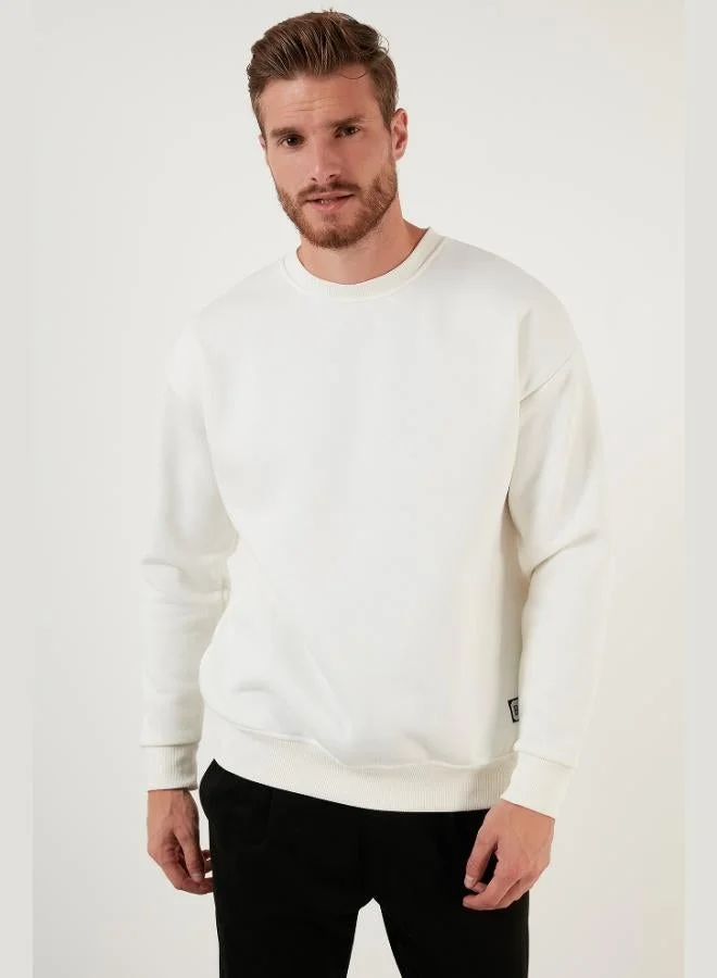 Buratti  Buratti Regular Fit Crew Neck Cotton Furry Soft Raised Sweat Men's SWEAT 5905255 for Men | Best Price UAE