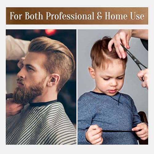 FACON Facón Hair Cutting Scissors - Professional Hair Scissors 6.5 Inch Razor Edge Barber Shears Salon Hair Cutting Shears - Japanese Stainless Steel - Precision Cutting Premium Shears for Men, Women & Kids - Image 5