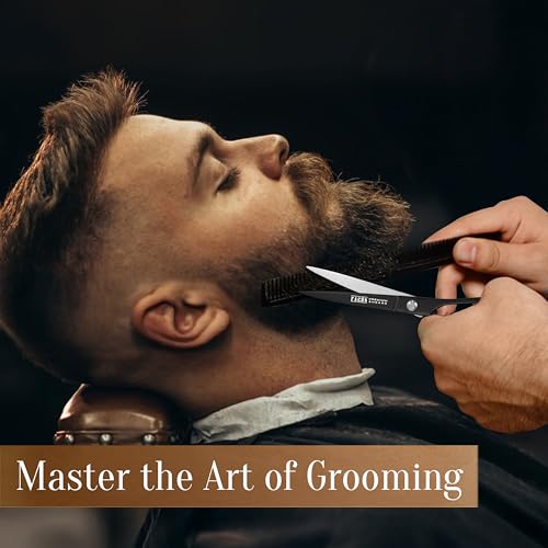 FACON Facón Hair Cutting Scissors - Professional Hair Scissors 6.5 Inch Razor Edge Barber Shears Salon Hair Cutting Shears - Japanese Stainless Steel - Precision Cutting Premium Shears for Men, Women & Kids - Image 4