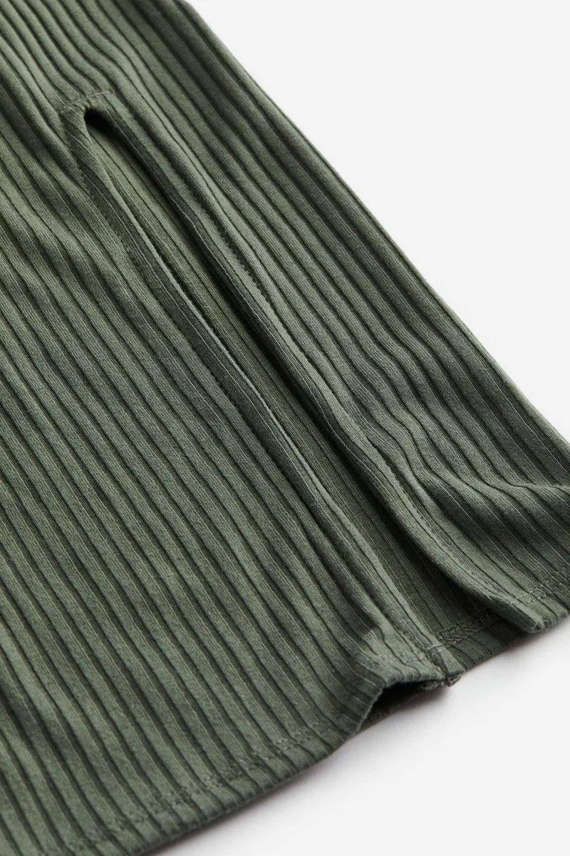 H&M Ribbed jersey dress