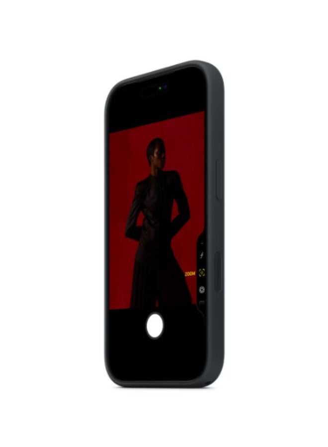 غطاء سيليكون لجهاز iPhone 17 Pro Max أسود - Image 5