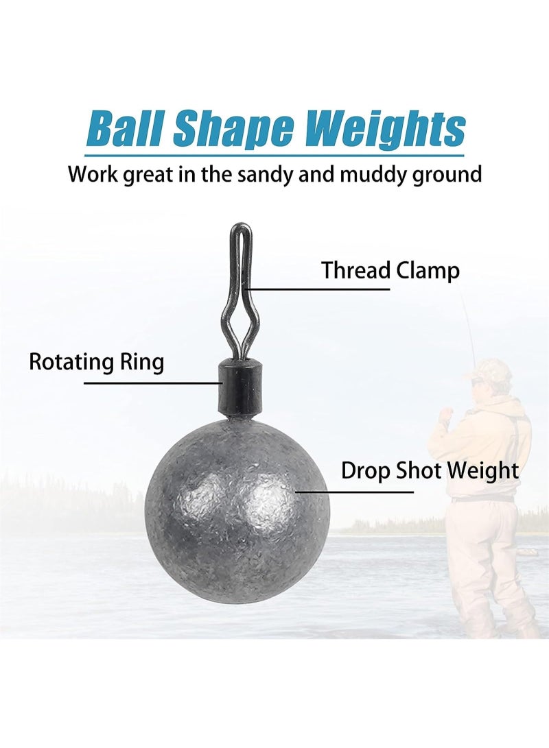 Generic Ball Weights Drop Sinkers Fishing - Image 5
