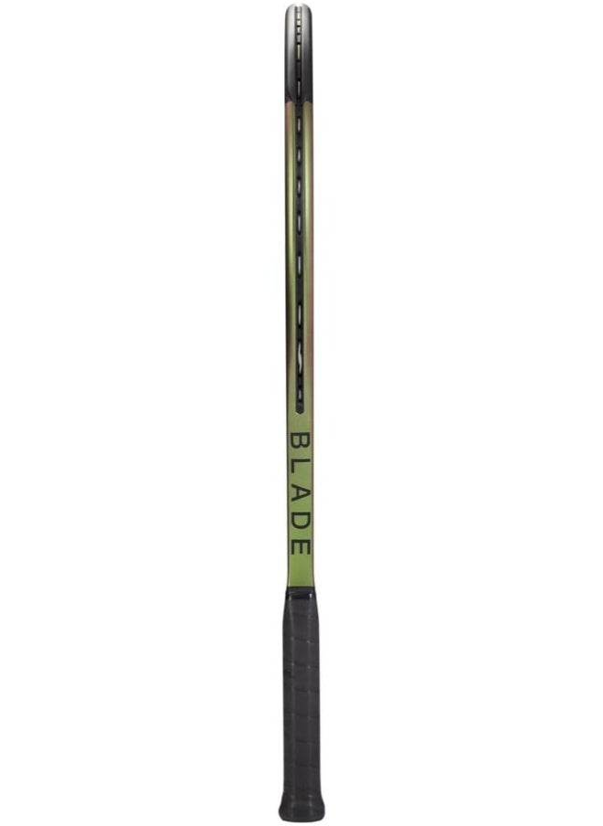 Wilson مضرب تنس ويلسون أدفانسد باللونين الأخضر والأسود Blade 104 V8.0 Frm 2  - Image 5