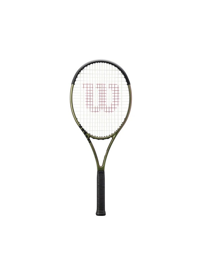 Wilson مضرب تنس ويلسون أدفانسد باللونين الأخضر والأسود Blade 104 V8.0 Frm 2  - Image 1