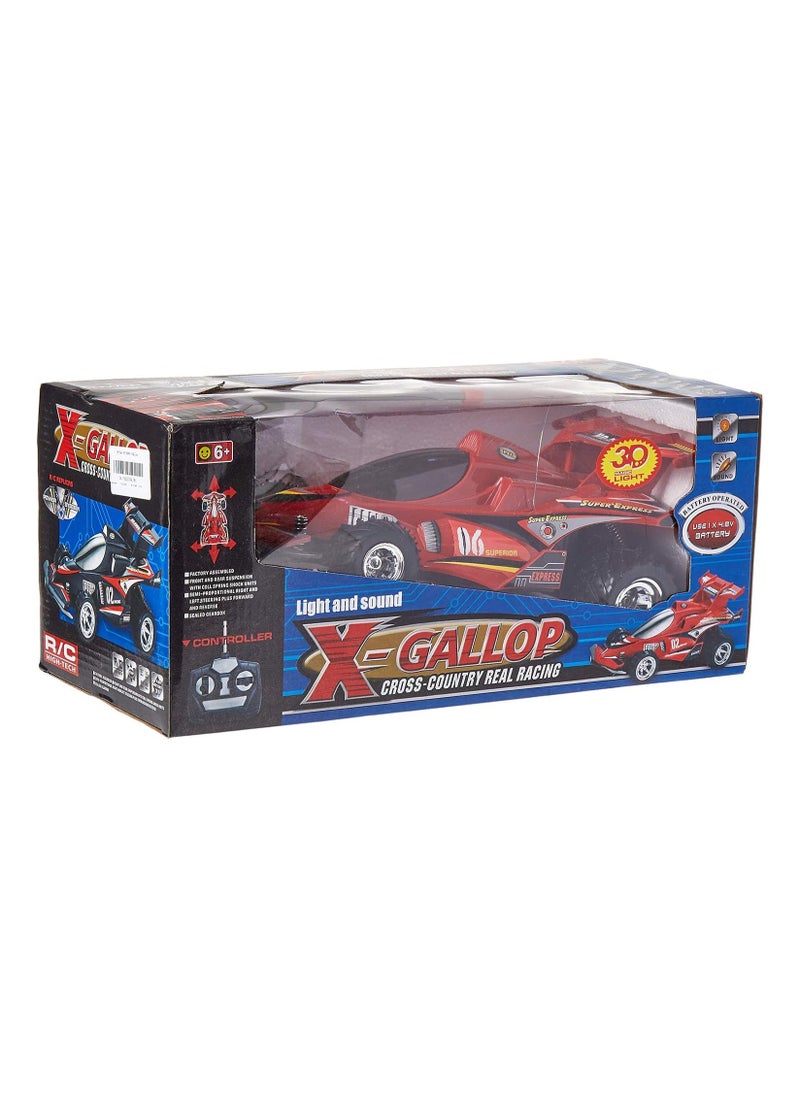 Generic X-Gallop Cross-Country RC Racing Car, High-Tech Power System (Red)  - Image 5