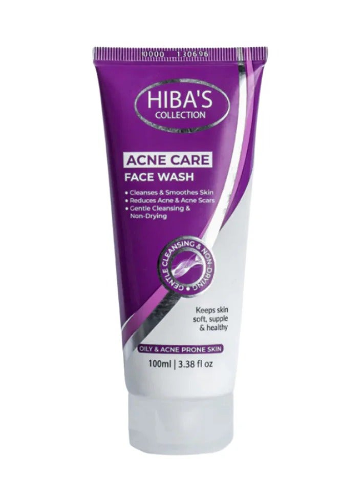 هيبا'ز كوليكشن مجموعة هبة غسول الوجه لعلاج حب الشباب 100 مل