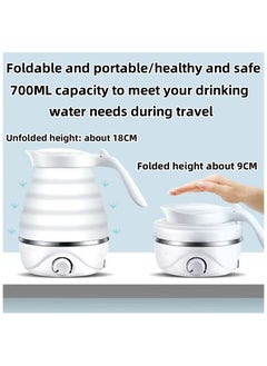 EXCLIFE Mini Folding Silicone Electric Kettle Portable Small Outdoor Travel Kettle  - Image 3