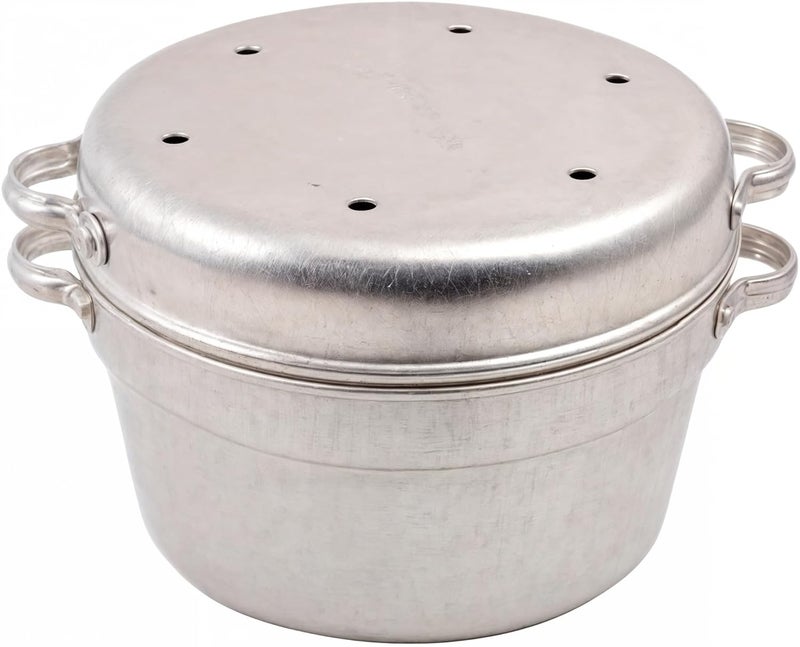 SHAPAT Alluminium Handva Cooker Multi Purpose Cooker Cake Cooker for Baking On Gas Small1 L - Image 1