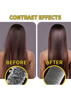 BabboSow Collagen Hair Mask, Collagen Hair Treatment Deep Repair Conditioning Argan Oil Collagen Hair Mask Essence For Dry Damaged Hair All Hair Types, 120g/4.04fl.oz  - Image 5