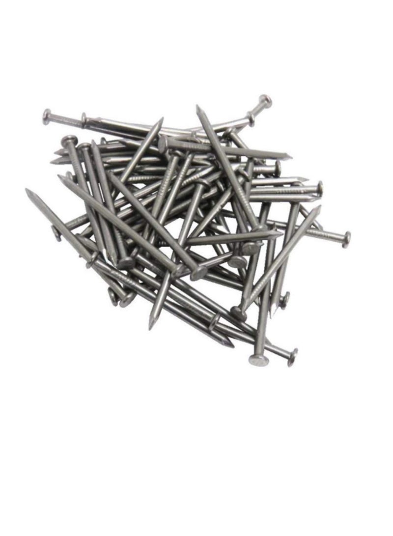 High Strength Round Head Nails For Carpentry Hardware Electrical Etc (50, 2 inch)  - Image 2