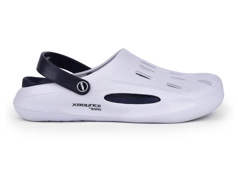 Action Men Light Grey Navy Blue Clog ONTC0014GENB02 - Image 4