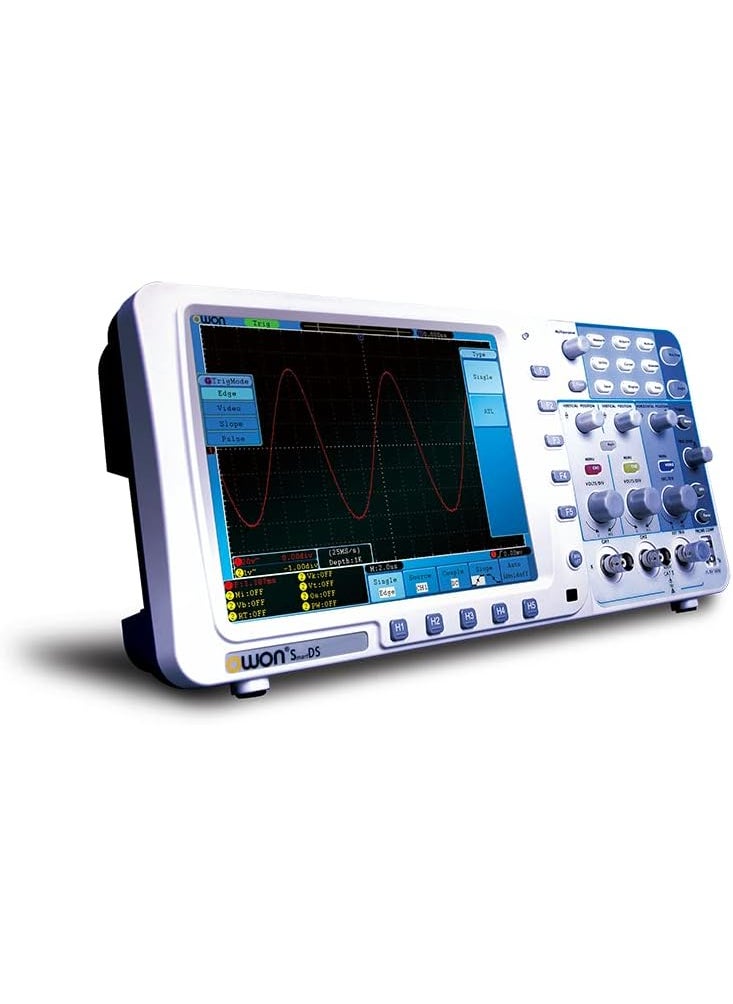 Owon Owon SDS7202 200MHz 1GSs Deep Memory Digital Storage Oscilloscope 21 Channel with VGA and LAN Interface  - Image 1