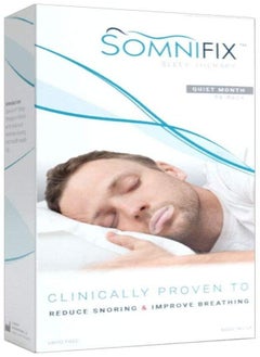 Sleep Strips by SomniFix - Advanced Gentle Mouth Tape for Nose Breathing, Nighttime Sleeping, Mouth Breathing, and Loud Snoring - Pack of 28