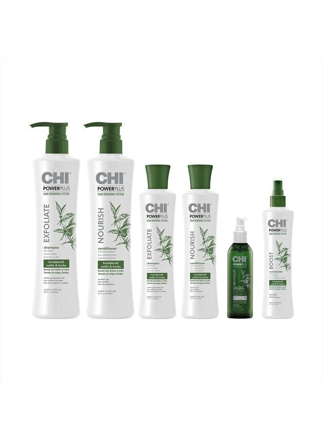 CHI شامبو تقشير باور بلس من تشي للرجال والنساء - 12 أونصة - Image 4