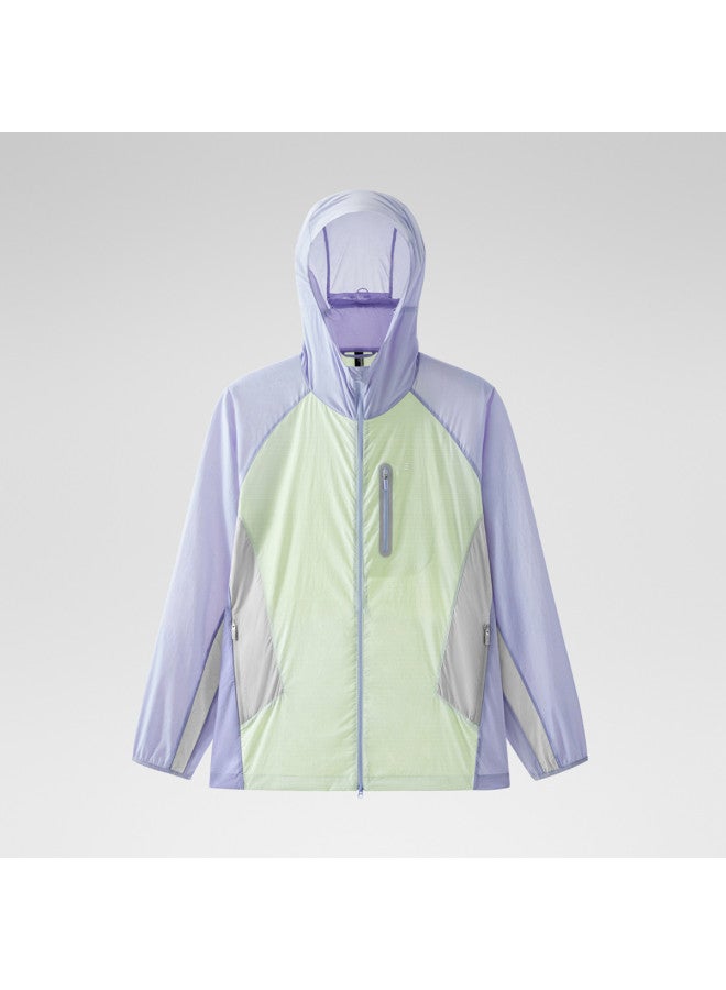 Bananain Wang Yibo Same Style】702uv Sun Protection Jacket - Water-resistant Outdoor Wear With Dual Zipper, Unisex Design - Image 2