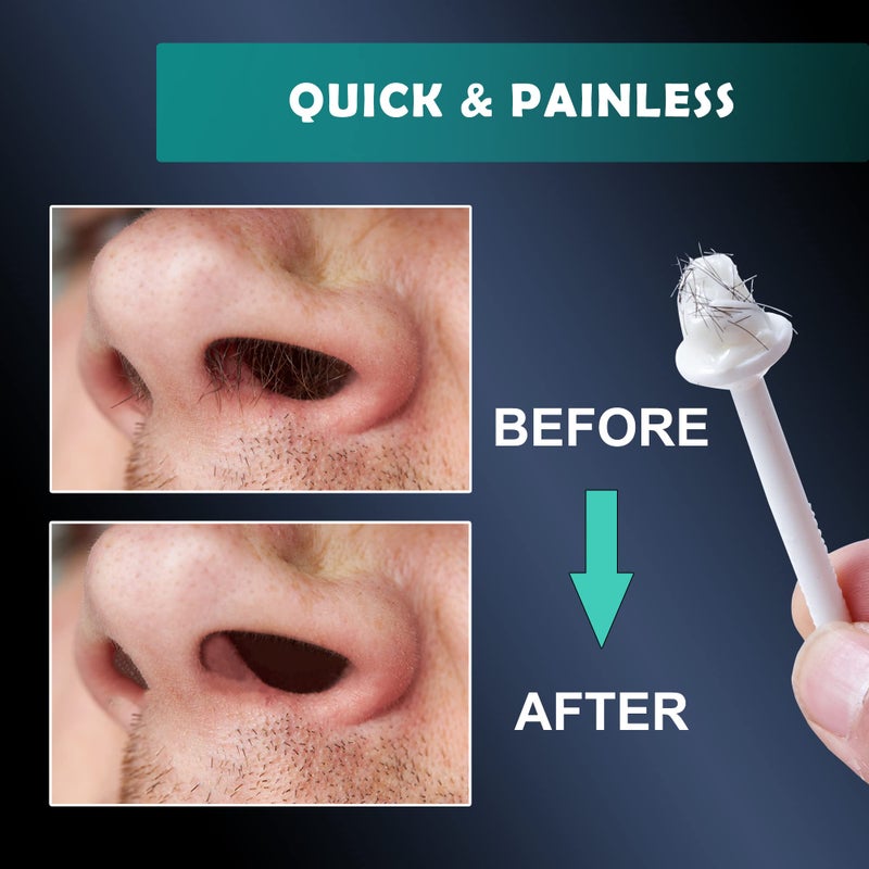 Charmonic 200 Pcs Wax Sticks, Nose Wax Kit Accessories, Waxing Sticks for Nostril Nasal Cleaning, Ear Face Eyebrows Hair Removal for Men Women - Image 2