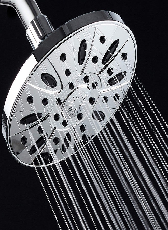 AquaDance Chrome High Pressure 6 inch Luxury Spa Rain Shower Head. Anti-Clog Nozzles, Angle Adjustable, Premium Finish. Trust Premier American Brand from Leading U.S. Showerhead - Image 3