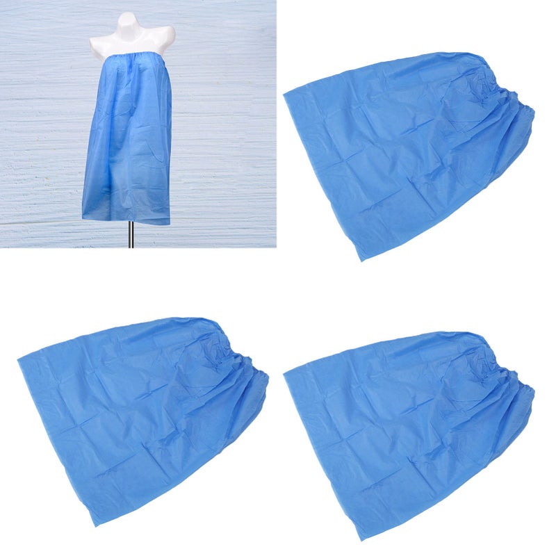 10 PCS Disposable Spa Body Wrap Thick Chest Wrap Nonwoven Shower Wrap Bath Wrap for Women for Beauty Salon Bath Travel - Image 1