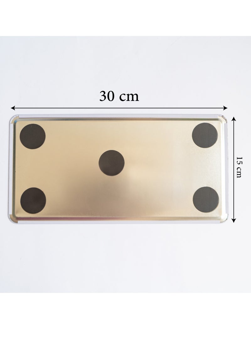 971ميديا لافتة معدنية لمعالم عمان للمنزل والمطبخ والمقاهي والجدران - Image 2