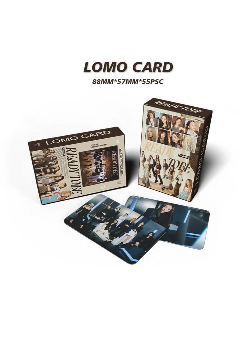 Generic TWICE New Album READY TO BE Gift Box Set With Lomo Cards, Acrylic Stand, Hand Account Tape, Lanyard, Stickers, Photo Card  - Image 4