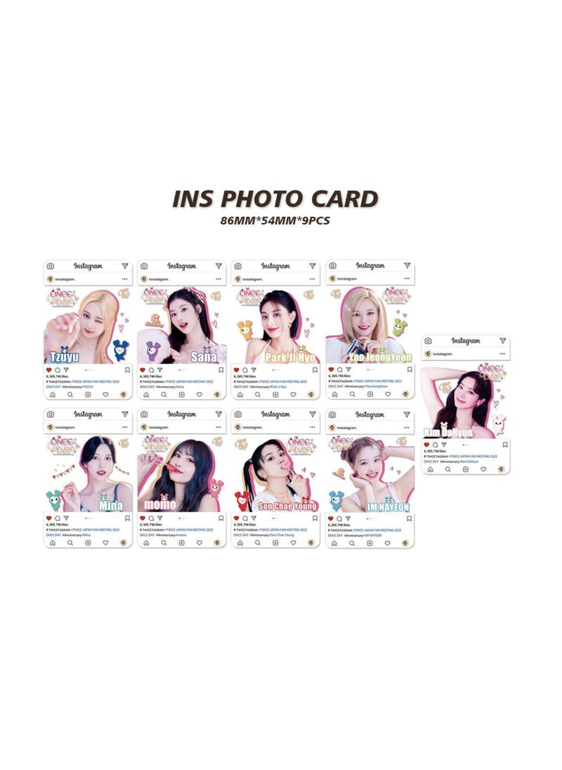Generic TWICE New Album READY TO BE Gift Box Set With Lomo Cards, Acrylic Stand, Hand Account Tape, Lanyard, Stickers, Photo Card  - Image 5