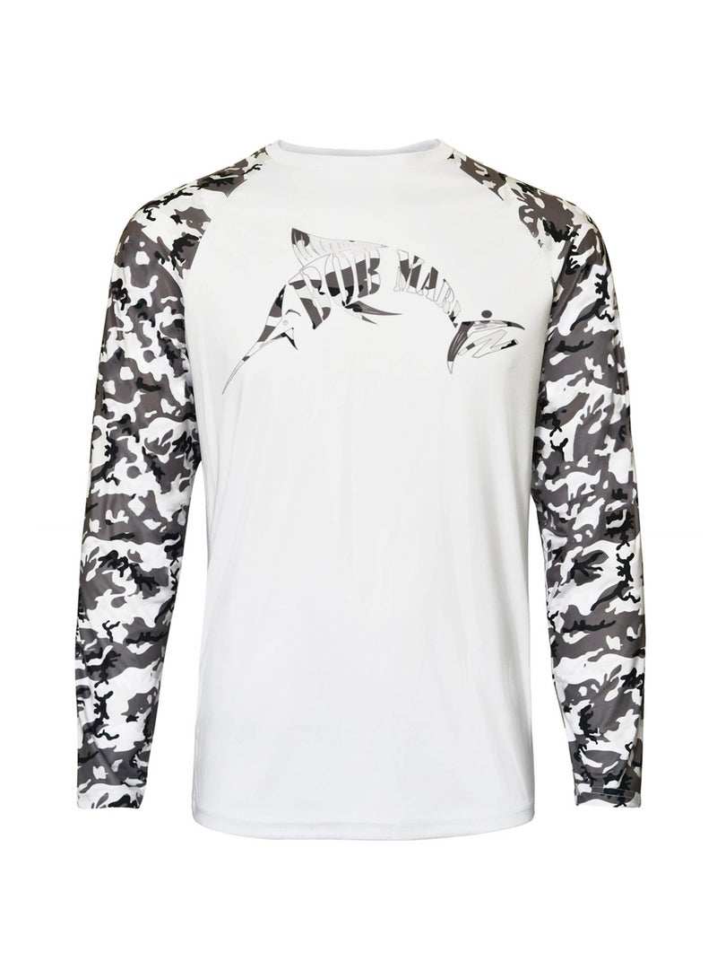 Bob Marlin Performance Shirt Bob Camo Grey-2Xl - Image 1