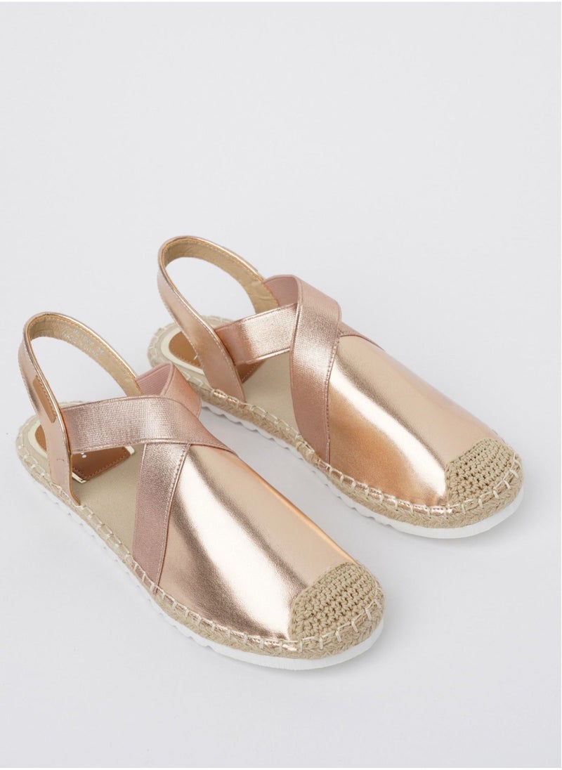 JOVE Women's Casual Espadrilles ROSE GOLD - Image 2