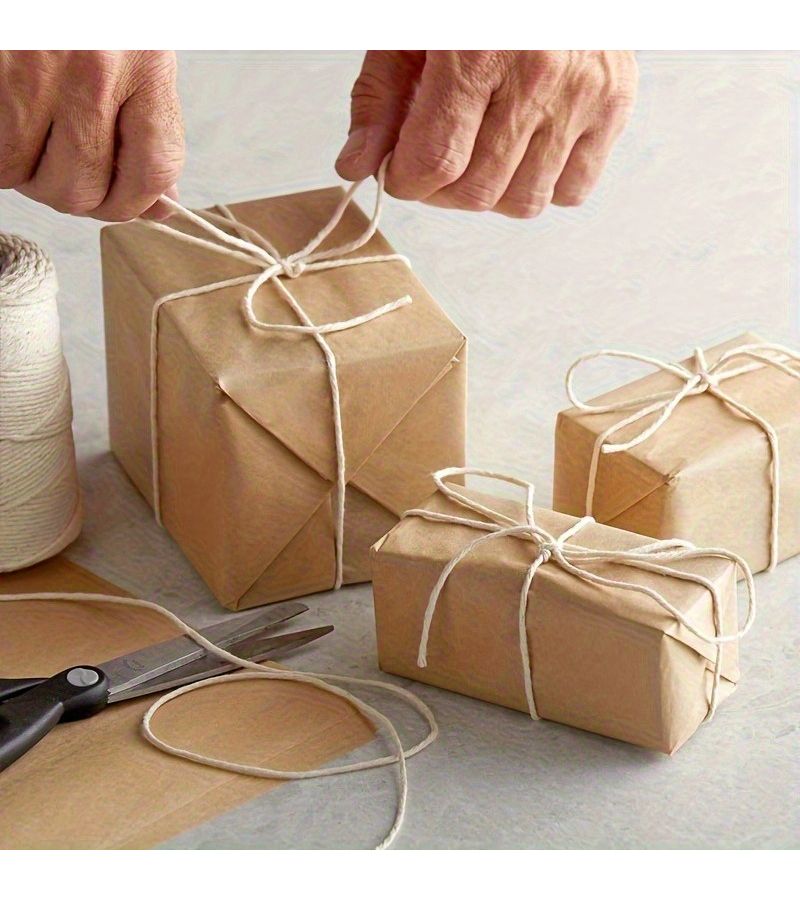 Natural Beige Butchers Twine 328Ft Cooking String Food Safe For Grilling Sausages Crafts - Image 5
