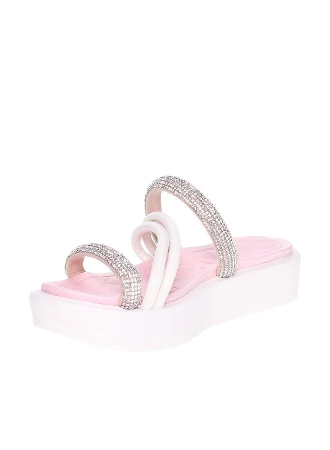 موليكينها صنادل سهلة الارتداء للبنات - صنادل مريحة كاجوال للأطفال | أحذية صيفية سهلة الارتداء | أحذية خفيفة الوزن للارتداء اليومي، والمدرسة، والسفر، والأنشطة الخارجية | تصميم أنيق مفتوح من الأمام